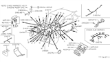 Diagram for 1994 Nissan Pathfinder Battery Terminal - 24110-88G05