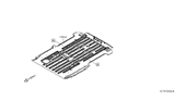 Diagram for 2016 Nissan NV Floor Pan - G4512-3LMAC