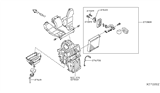 Diagram for 2018 Nissan NV Evaporator - 27280-3LM0A