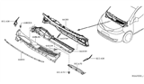 Diagram for 2013 Nissan NV Weather Strip - 66830-3LM0A
