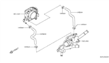 Diagram for 2011 Nissan Sentra Cooling Hose - 14056-EL00A