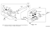 Diagram for 2019 Nissan NV Fuel Line Clamps - 16439-JX30A