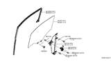 Diagram for 2018 Nissan NV Weather Strip - 80330-3LM0A