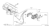 Diagram for 2015 Nissan NV Blower Control Switches - 27510-3LM0A