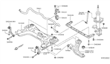 Diagram for 2013 Nissan Sentra Control Arm - 54500-3SH2A