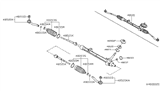 Diagram for Nissan Sentra Drag Link - 48521-3SG1A