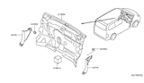 Diagram for 2021 Nissan NV Dash Panels - 67900-3LM0A