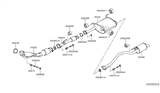 Diagram for 2016 Nissan NV Exhaust Flange Gasket - 20695-5TA0B