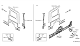 Diagram for 2015 Nissan NV Fender - GHA00-3LMAB