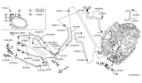 Diagram for Nissan NV Oil Cooler Hose - 21633-3LM5A