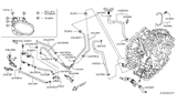 Diagram for 2014 Nissan NV Oil Cooler Hose - 21633-3LM5A