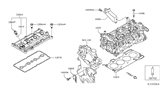 Diagram for Nissan Cylinder Head - 11040-ZJ81B