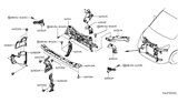 Diagram for 2013 Nissan NV Radiator Support - F2512-3LMMA