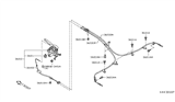 Diagram for 2015 Nissan NV Parking Brake Cable - 36531-3LM0A