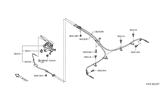 Diagram for 2019 Nissan NV Parking Brake Cable - 36531-3LM0A