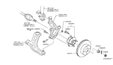 Diagram for 2018 Nissan NV Wheel Hub - 40202-3SH1A