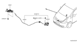 Diagram for 2013 Nissan NV Hood Latch - 65601-3LM0C