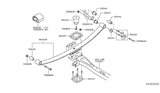 Diagram for Nissan NV Leaf Spring - 55020-9SF0A