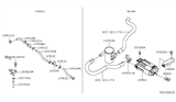 Diagram for 2018 Nissan NV PCV Hose - 14912-EM31A