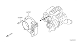 Diagram for 2018 Nissan Titan Throttle Body - 16119-1LA0D