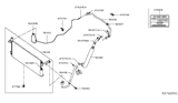 Diagram for 2014 Nissan NV A/C Hose - 92440-1PA0B