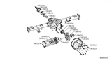 Diagram for Nissan NV Pinion Bearing - 38440-1PA0A