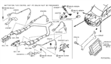 Diagram for 2018 Nissan Frontier Engine Control Module - 23703-9BM0A