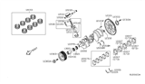 Diagram for 2015 Nissan NV Crankshaft - 12200-EZ30A