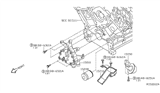 Diagram for 2018 Nissan Armada Oil Filter - 15208-31U0A