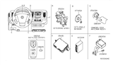 Diagram for 2012 Nissan NV TPMS Sensor - 40720-1PA0A