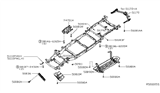 Diagram for 2016 Nissan NV Exhaust Heat Shield - 74750-1PA0A