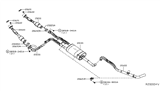 Diagram for 2016 Nissan NV Exhaust Pipe - 20020-1PD0A