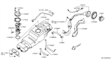 Diagram for Nissan NV Gas Cap - 17251-1PA0B