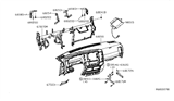 Diagram for 2015 Nissan NV Air Bag - 98515-1PA8A