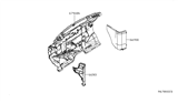 Diagram for 2017 Nissan NV Dash Panels - 67900-1PA0A