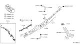 Diagram for 2018 Nissan NV Fuel Line Clamps - 01552-01031