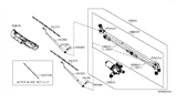 Diagram for Nissan NV Wiper Motor - 28810-1PA0A