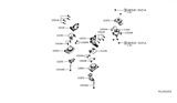 Diagram for 2020 Nissan NV Motor And Transmission Mount - 11320-EZ40B