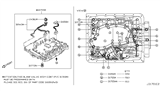 Diagram for 2017 Nissan NV Valve Body - 31705-62X2D