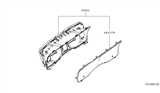 Diagram for 2019 Nissan NV Speedometer - 24810-1PD0E