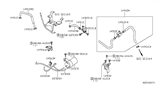 Diagram for 2015 Nissan NV EGR Tube - 14912-ZS60A