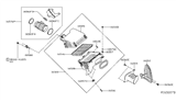 Diagram for 2019 Nissan NV Air Intake Coupling - 16554-9JJ0A