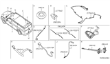 Diagram for 2012 Nissan NV Antenna - 28216-1PA0A