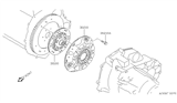 Diagram for Nissan Axxess Clutch Disc - 30100-92S00