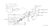 Diagram for Nissan Stanza A/C Idler Pulley - 11925-30R00