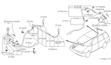 Diagram for 1989 Nissan Axxess Windshield Washer Nozzle - 28970-30R00