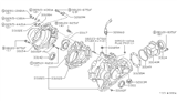 Diagram for 1991 Nissan Axxess Transfer Case Seal - 33111-56E00