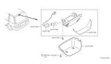 Diagram for 1990 Nissan Axxess Light Socket - 26597-30R00