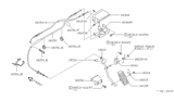 Diagram for 1991 Nissan Axxess Accelerator Cable - 18201-30R10