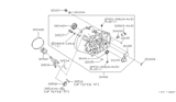 Diagram for 1990 Nissan Axxess Bellhousing - 30400-40R00